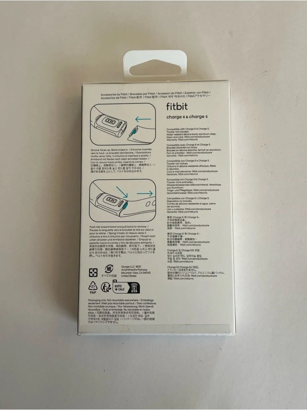 Fitbit charge‎ 5/6 OEM Replacement Band (Favtory sealed)